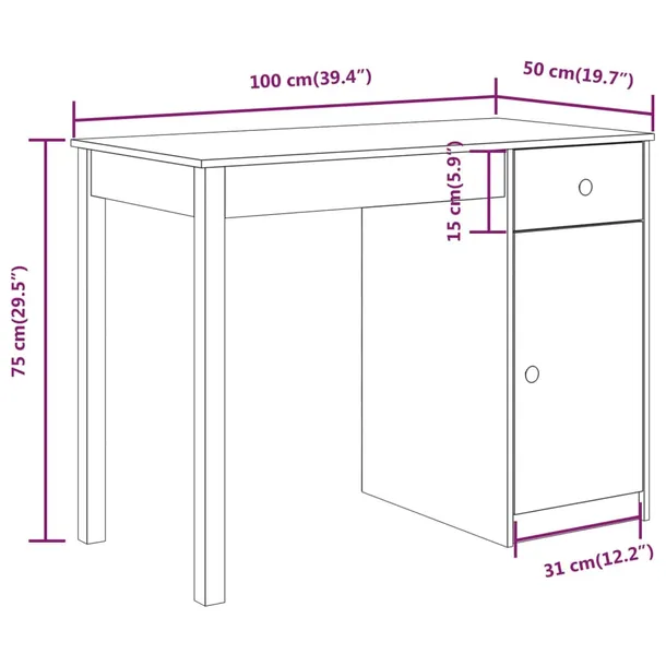 biurko-biale-100x50x75-cm-lite-drewno-sosnowe-stan-nowy