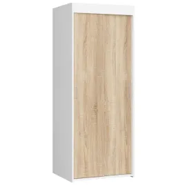 szafa-przesuwna-akord-biala-70-cm-2-drzwi-fronty-kolor-dab-sonoma-mat