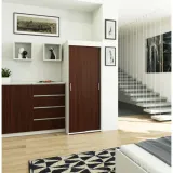 szafa-przesuwna-akord-biala-70-cm-2-drzwi-fronty-kolor-wenge-mat-kolor-frontow-wenge