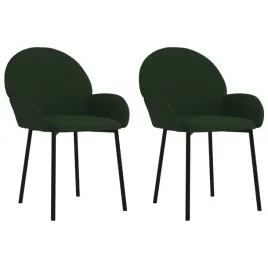 krzesla-stolowe-2-szt-ciemnozielone-obite-aksamitem