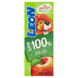hortex-leon-sok-100percent-jablko-200-ml