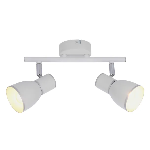 fido-listwa-2x40w-e14-bialy-chrom-stan-nowy-waga-z-opakowaniem-0-38-kg