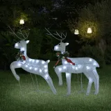 swiateczne-renifery-2-szt-biale-40-led-stan-nowy