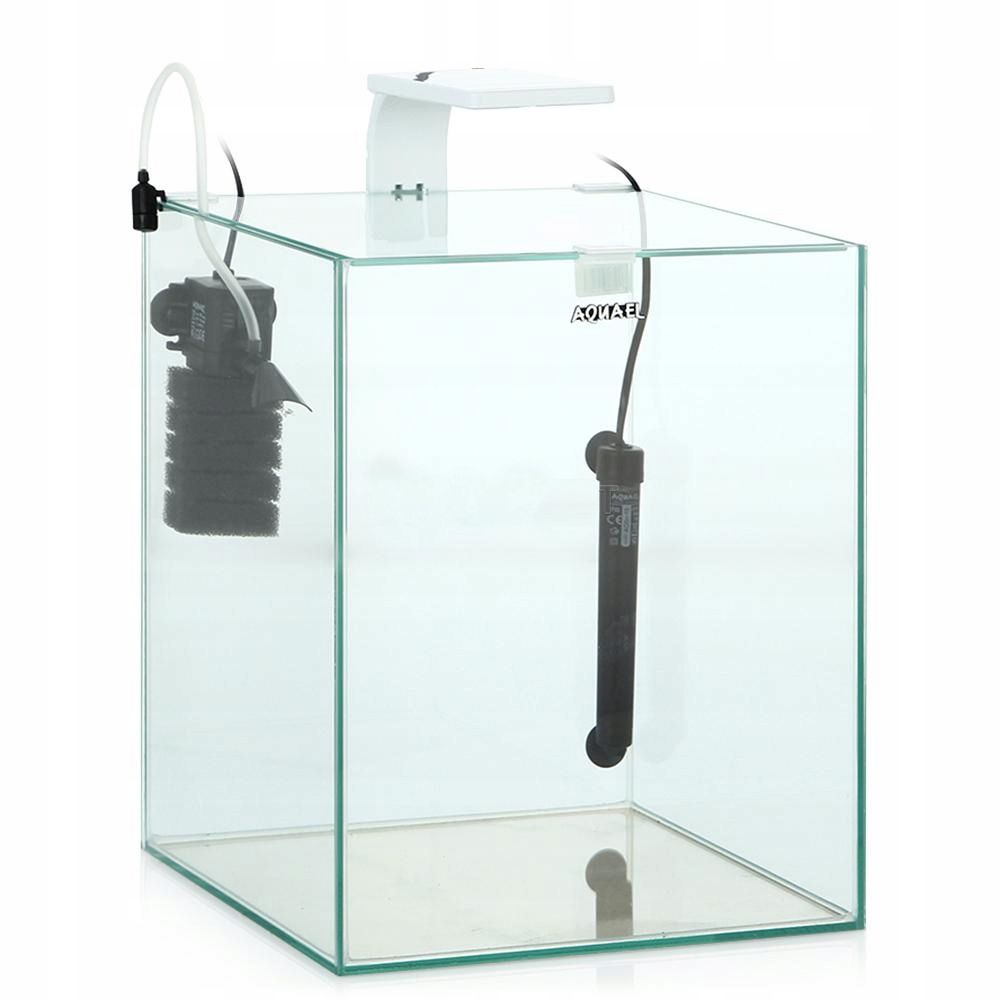 AKWARIUM 30L Z WYPOSAŻENIEM DO POMPKA FILTR LAMPA - ERLI.pl