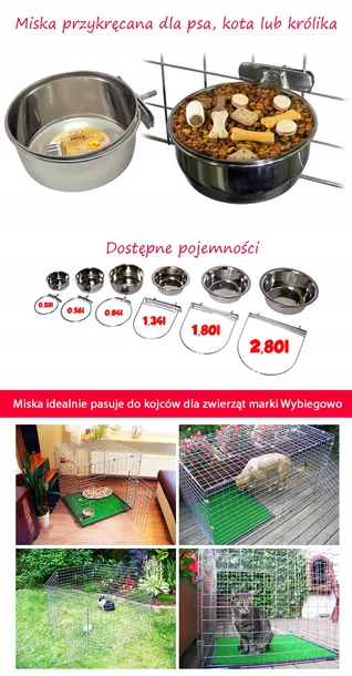 miska-przykrecana-do-kojca-klatki-dla-psa-kota-kolor-odcienie-szarosci