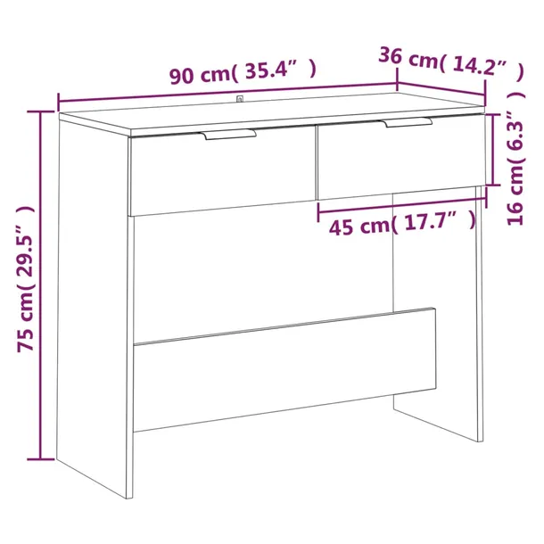 stolik-konsolowy-dab-sonoma-90x36x75-cm-stan-nowy