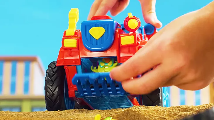 super-things-zings-hero-monster-roller-duze-auto-stan-nowy-certyfikaty-opinie-atesty-ce