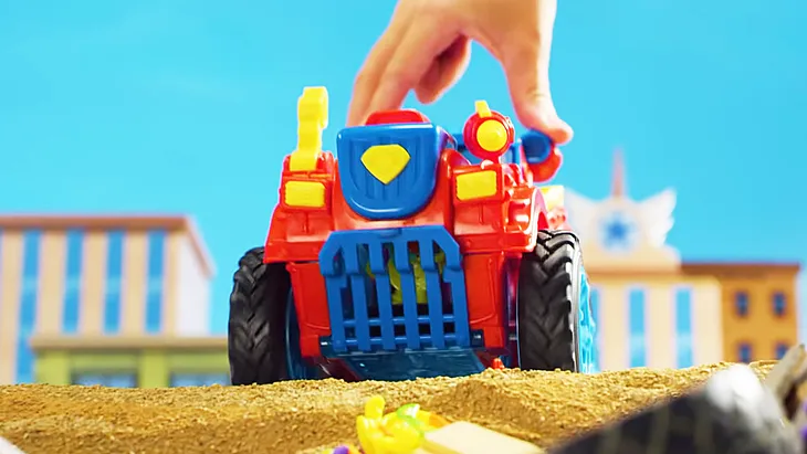super-things-zings-hero-monster-roller-duze-auto-stan-nowy-efekty-brak