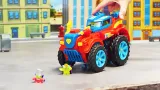 super-things-zings-hero-monster-roller-duze-auto-stan-nowy-kolor-dominujacy-odcienie-czerwieni