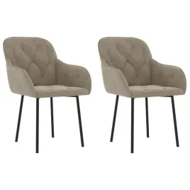 krzesla-stolowe-2-szt-jasnoszare-aksamitne