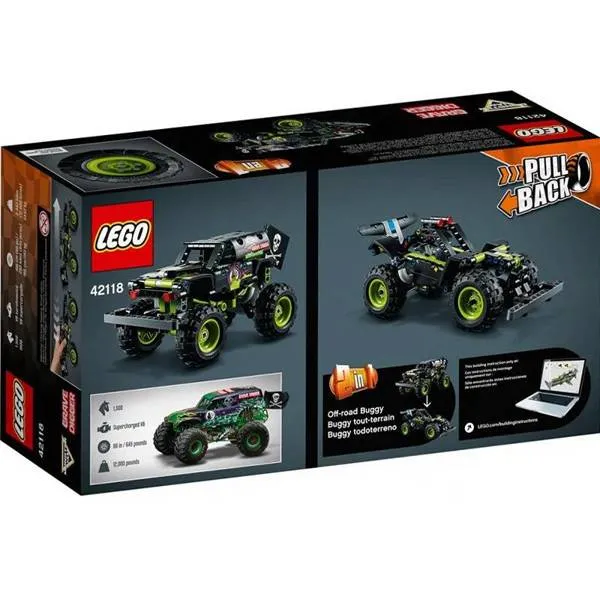 lego-42118-technic-monster-jam-grave-digger-wiek-dziecka-7-lat-stan-nowy
