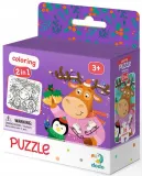 dodo-puzzle-2w1-renifer-i-pingwin-16-elementow
