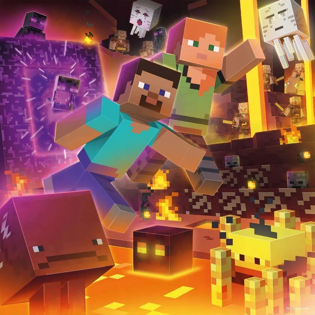 puzzle-minecraft-3x49-147-elementow