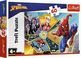 marvel-puzzle-60-elementow-spiderman-w-sieci