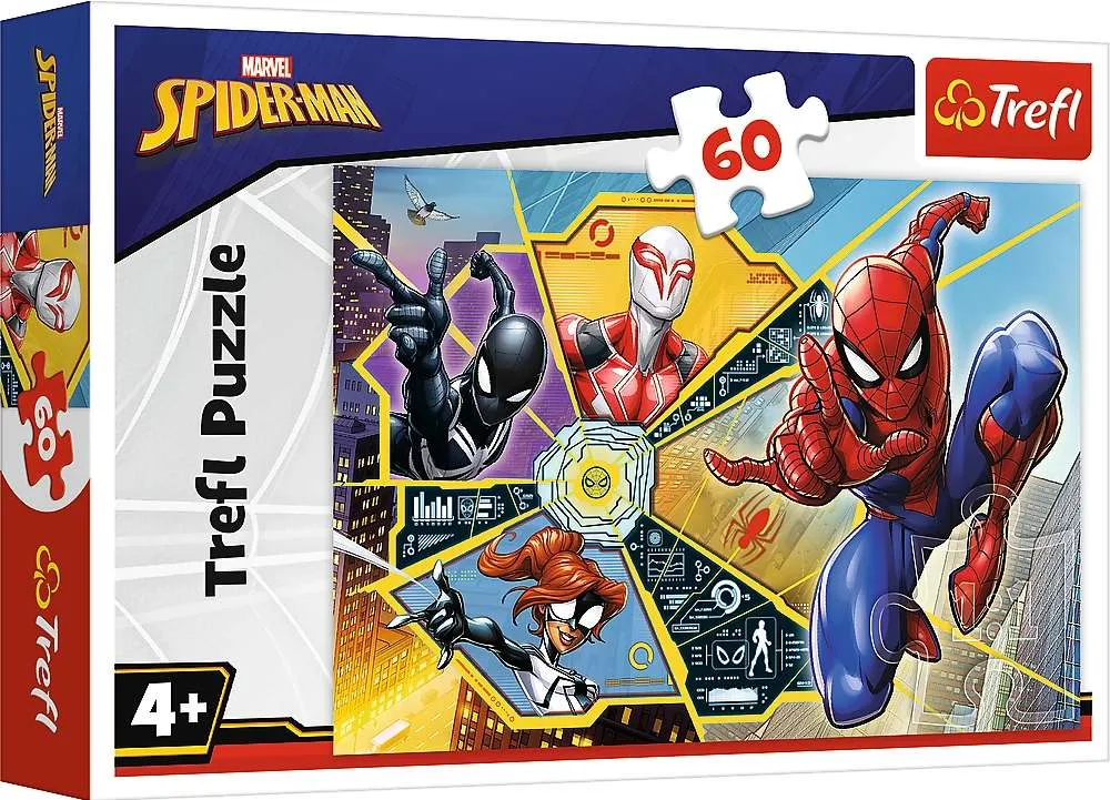 marvel-puzzle-60-elementow-spiderman-w-sieci