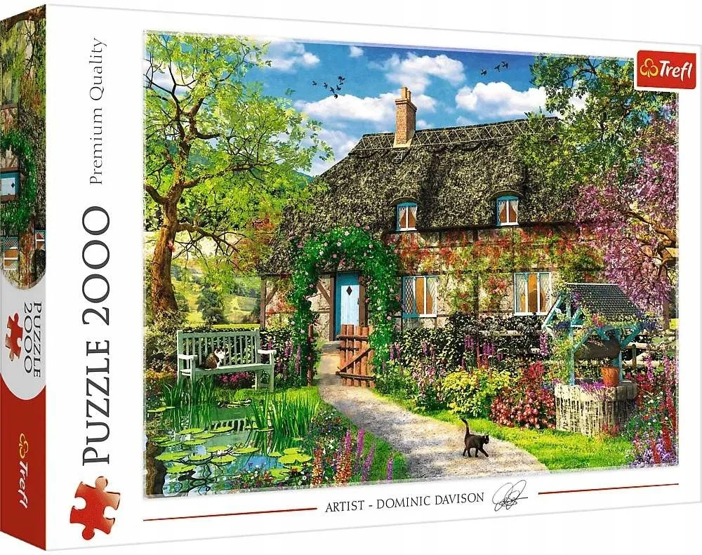puzzle-wiejska-chatka-2000-elementow-trefl-27122