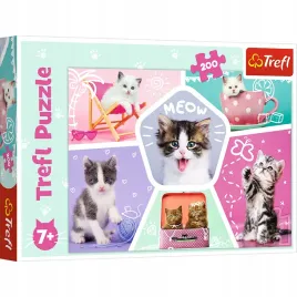 trefl-puzzle-200-kocie-figle