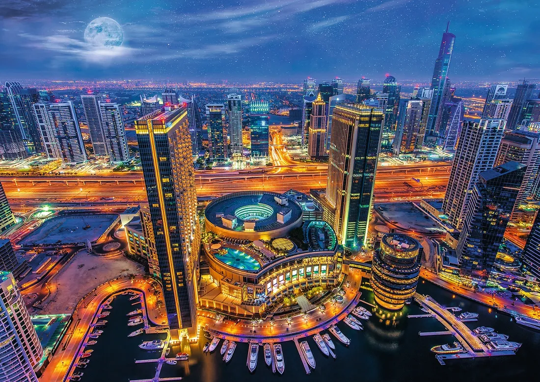 puzzle-swiatla-dubaju-trefl-2000-elementow