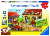 ravensburger-puzzle-praca-na-farmie-2x12-elementow