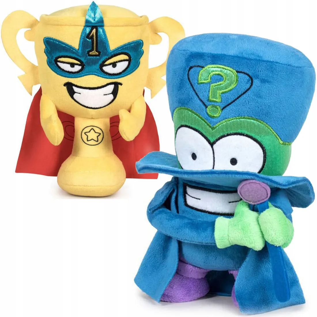 Super Zings maskotki pluszaki Enigma i Pow Position 0+ Superzings MagicBox  – 117593329 - ERLI.pl