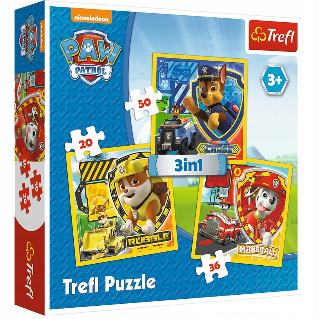 trefl-puzzle-3w1-marshall-rubble-i-chase