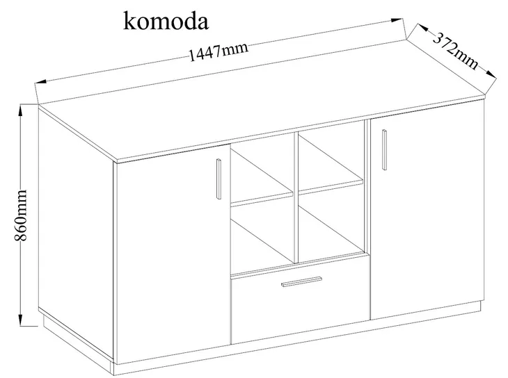 komoda-vapi-dab-lancelot-bialy-polysk-stan-nowy