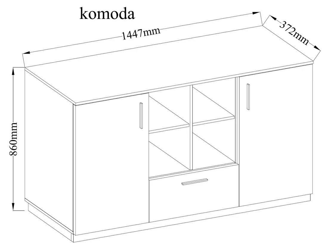 komoda-vapi-dab-lancelot-bialy-polysk-stan-nowy