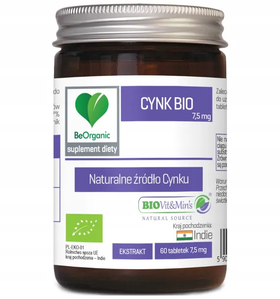 beorganic-cynk-bio-75mg-60-tabl-waga-z-opakowaniem-0-13-kg