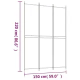 parawan-3-panelowy-bialy-150x220-cm-tkanina-stan-opakowania-oryginalne-producent-vidaxl