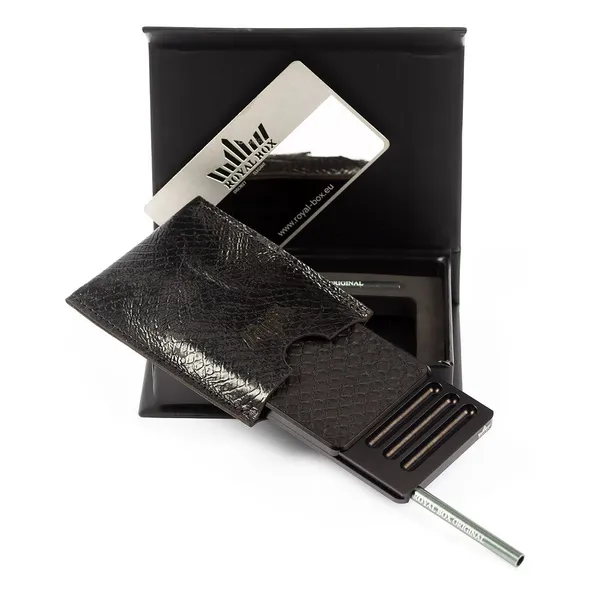 royal-box-snuff-box-dozownik-do-tabaki-python-exclusive-stan-nowy