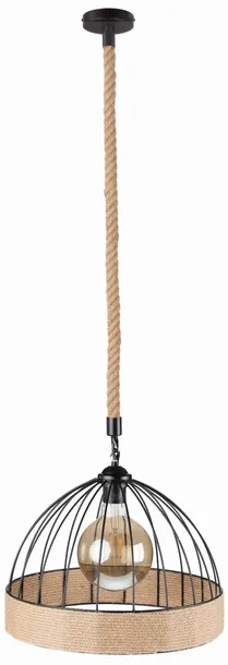 lampa-wiszaca-jutowa-kopula-boho-kolor-brazowy