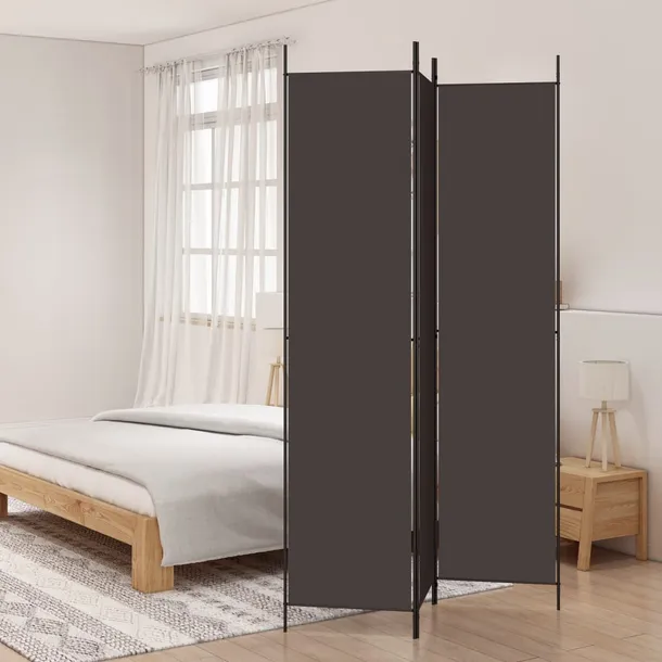 parawan-3-panelowy-brazowy-150x220-cm-tkanina-stan-nowy