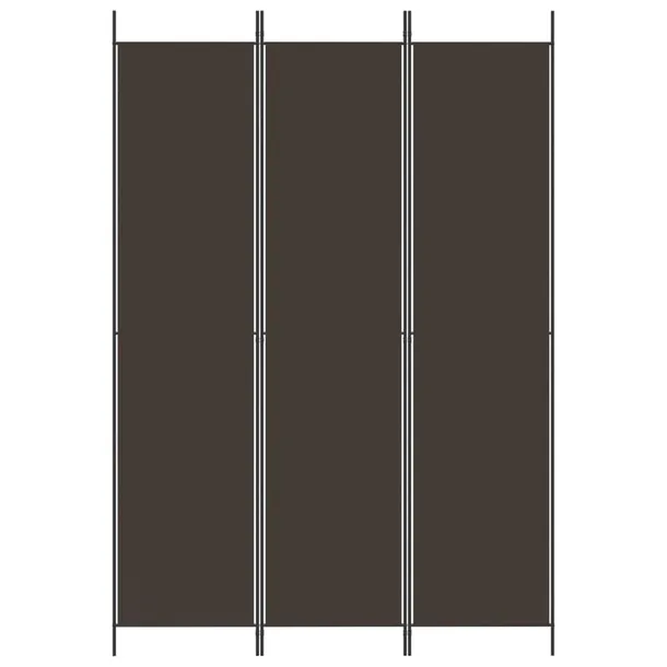 parawan-3-panelowy-brazowy-150x220-cm-tkanina-stan-nowy
