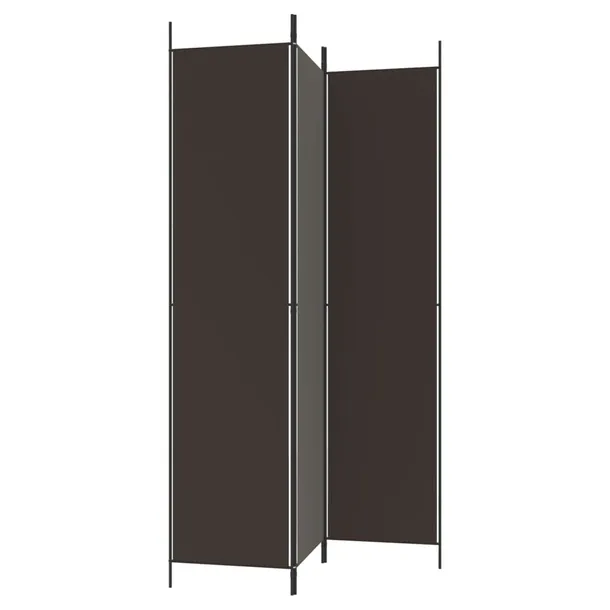 parawan-3-panelowy-brazowy-150x220-cm-tkanina-stan-nowy
