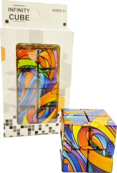fidget-infinity-cube-kostka-logiczna-11-stan-nowy