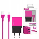 ladowarka-fast-2xusb-kabel-do-iphone-lightning-2a