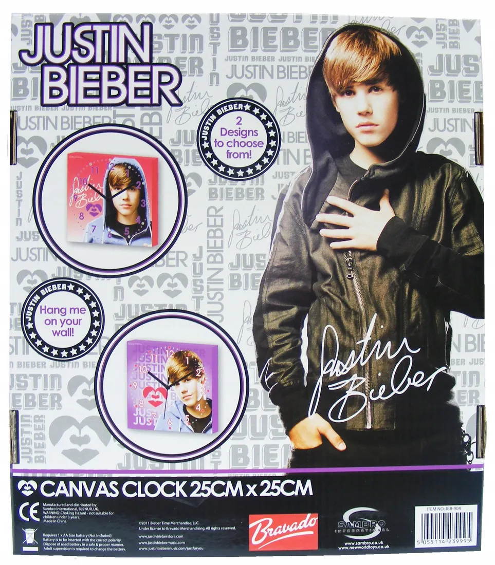 justin-bieber-zegar-scienny-25x25cm-plotno-sambro-stan-nowy