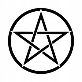 naklejka-na-auto-samochod-wodoodporna-pentagram