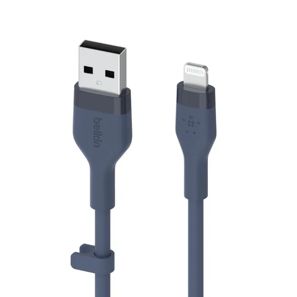 belkin-usb-a-lightning-silicone-3m-niebieski-stan-nowy