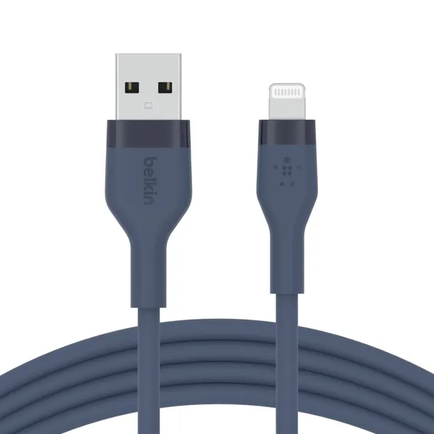 belkin-usb-a-lightning-silicone-3m-niebieski-stan-nowy