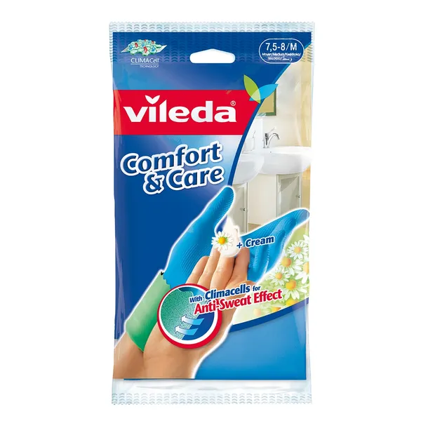 rekawice-vileda-comfort-extra-m-stan-nowy