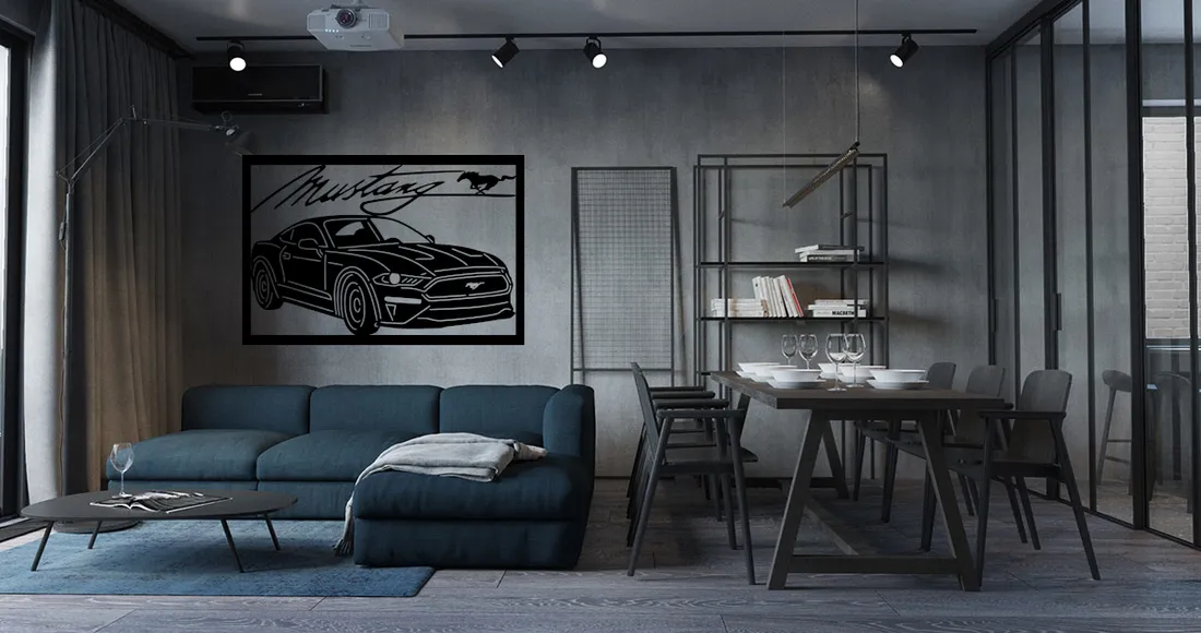 dekoracja-scienna-ford-mustang