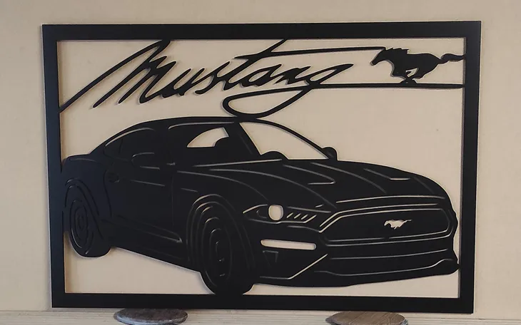 dekoracja-scienna-ford-mustang-format-poziomy