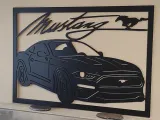 dekoracja-scienna-ford-mustang-tematyka-motoryzacja
