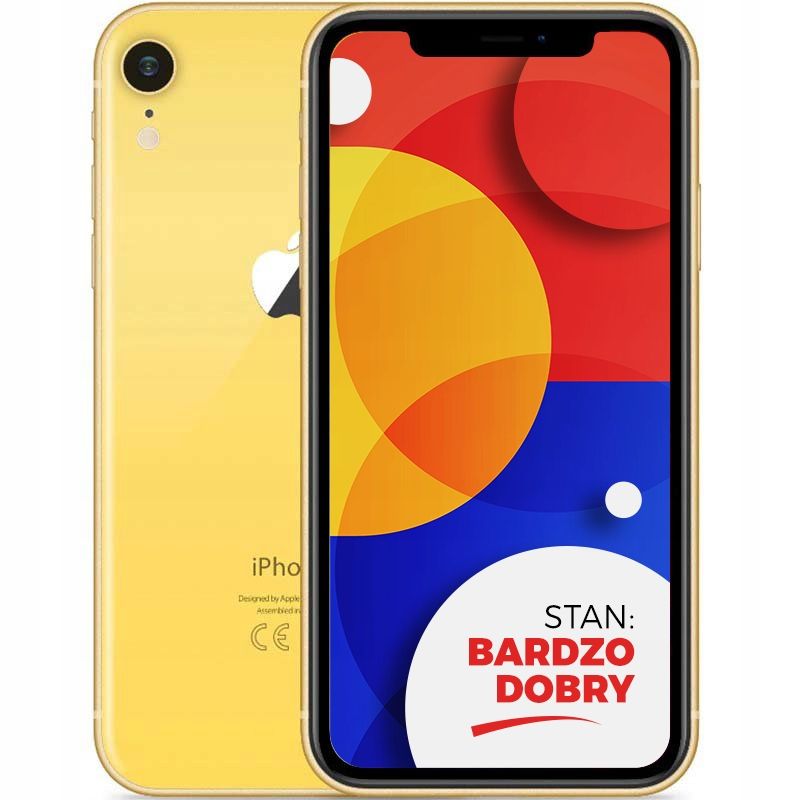 APPLE IPHONE XR 64GB YELLOW | STAN BARDZO DOBRY – 134333167