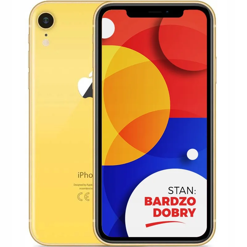 Apple - iPhone XR 64GB イエロー Apple iPhone XR 64GB Yellow (Żółty)