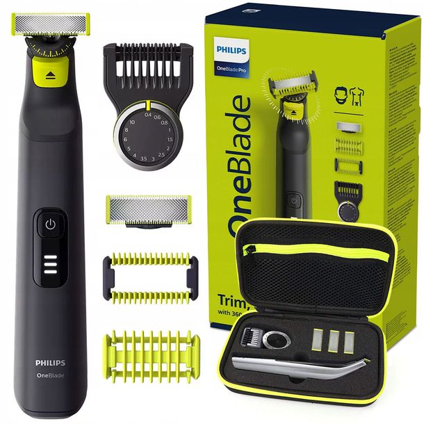 GOLARKA PHILIPS ONEBLADE PRO 360 QP6541/15 + ETUI