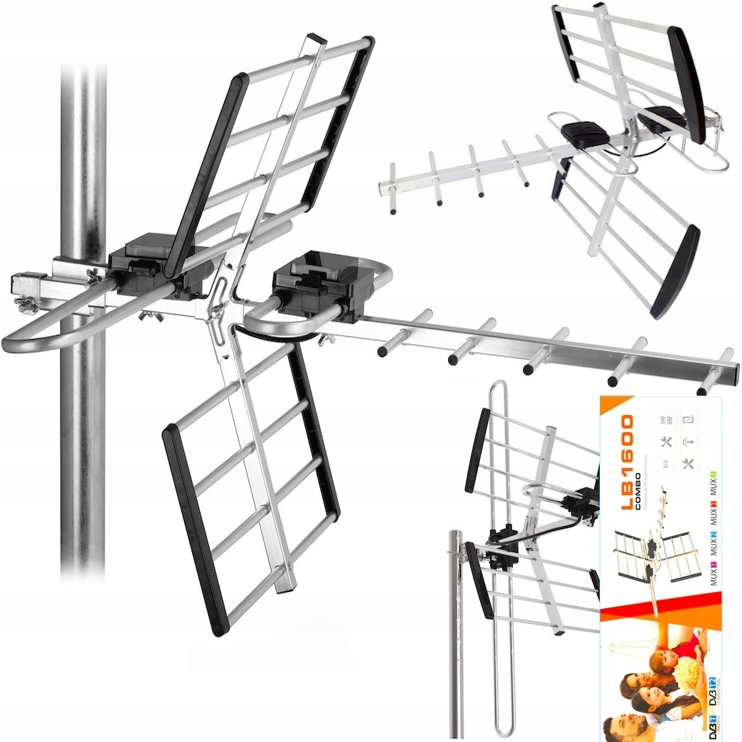 Antena Zewnętrzna Kierunkowa TV Ultra HD 4K Berdsen BD-951