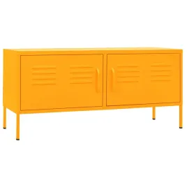 szafka-pod-telewizor-musztardowa-105x35x50-cm-stalowa