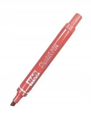 marker-permanentny-pentel-n60-czerwony-sciety-stan-nowy